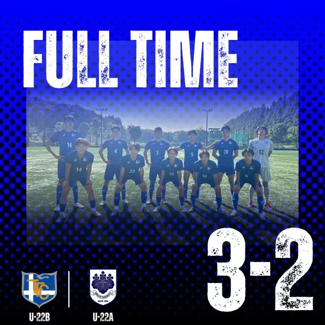 ・【試合結果】『インディペンデンスリーグ　グループC』U-22B🆚筑波大学 U-22A3-2-得点者-#石垣陽#加藤大地#中尾悠吾応援ありがとうございました🐯💙#東海大学#東海大学体育会サッカー部#サッカー#サッカー部#TOKAI#tokaiuniversity#インディペンデンスリーグ#到破