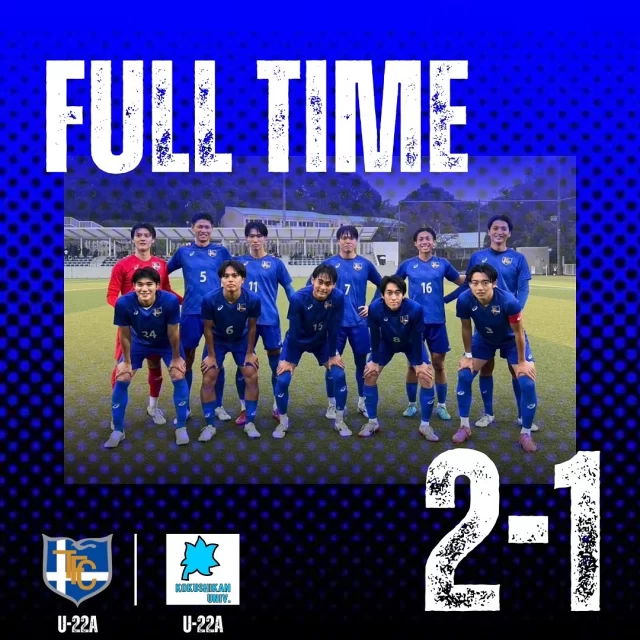 ・【試合結果】『インディペンデンスリーグ　チャンピオンシップ』U-22A🆚国士舘大学U-22A2-1-得点者-#宮原義輝#井上隆一この試合の結果、U-22Aの全国大会出場が決定いたしました‼️関東優勝を目指して次戦も勝利を掴み取ります🔥応援ありがとうございました🐯💙#東海大学#東海大学体育会サッカー部#サッカー#サッカー部#TOKAI#tokaiuniversity#インディペンデンスリーグ#到破