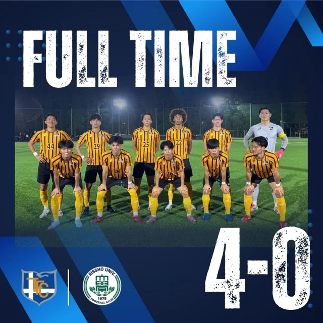 ・【試合結果】『2025年度 第9回 関東大学サッカーリーグ新人戦』🆚立正大学4-0-得点者-#米谷壮史 ×2#佐藤裕 ×2-クリーンシート-#鈴木将永この試合の結果をもちまして、『第9回全日本大学サッカー新人戦』への出場が決定いたしました‼️次戦は慶應義塾大学と関東優勝をかけての試合となります✨優勝目指して最後まで戦い抜きます🔥応援ありがとうございました🐯💙-next match-『2025年度 第9回 関東大学サッカーリーグ新人戦　決勝トーナメント』決勝🆚慶應義塾大学🗓️11月5日（水）⏰16:00kickoff🏟️スピアーズえどりくフィールド🎫入場料:2,000円#東海大学#東海大学体育会サッカー部#サッカー#サッカー部#TOKAI#tokaiuniversity#新人戦#到破