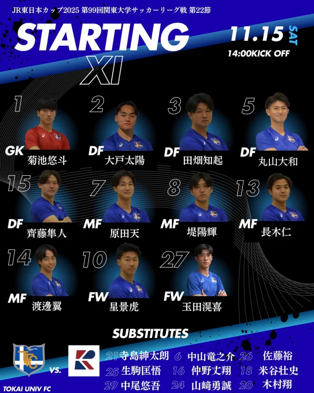 2024シーズン新体制について】 - 東海大学男子サッカー部